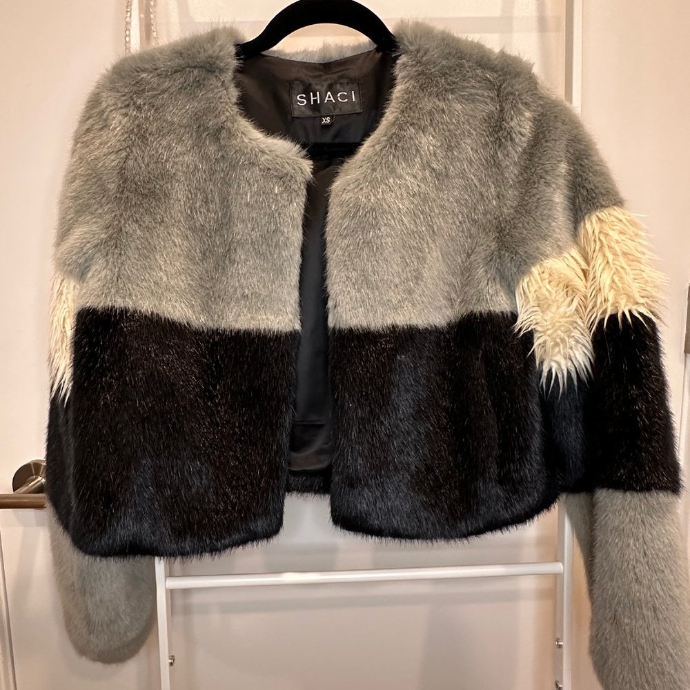 Shaci Vail Faux Fur Jacket